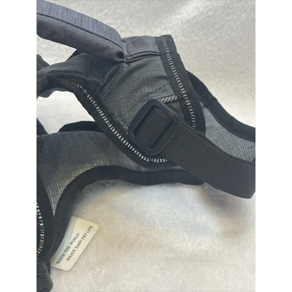 DogLemi‎ Dog Harness Vest Step-in Adjustable Pet Comfort Padded Reflective Gray